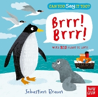 Book Cover for Can You Say It Too? Brrr! Brrr! by Sebastien Braun