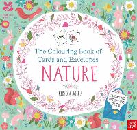Book Cover for National Trust: The Colouring Book of Cards and Envelopes - Nature by Rebecca Jones