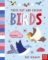 Book Cover for Press Out and Colour: Birds by Zoe Ingram
