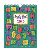 Book Cover for The Dodo Pad On The Wall 2024 - Calendar Year Wall Hanging Week to View Calendar Organiser by Lord Dodo