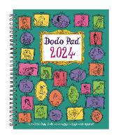Book Cover for The Dodo Pad Original Desk Diary 2024 HARDCOVER- Week to View, Calendar Year Diary by Lord Dodo