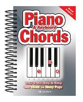 Book Cover for Piano & Keyboard Chords by Jake Jackson