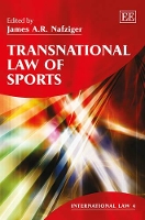 Book Cover for Transnational Law of Sports by James AR Nafziger