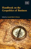 Book Cover for Handbook on the Geopolitics of Business by Joseph Mark S. Munoz