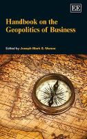 Book Cover for Handbook on the Geopolitics of Business by Joseph Mark S Munoz