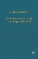 Book Cover for La formation du droit canonique médiéval by Jean Gaudemet
