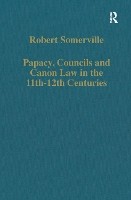 Book Cover for Papacy, Councils and Canon Law in the 11th–12th Centuries by Robert Somerville