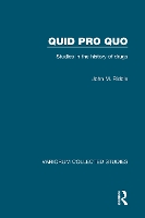 Book Cover for Quid pro quo by John M. Riddle