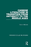 Book Cover for Chinese Literature in Transition from Antiquity to the Middle Ages by Donald Holzman