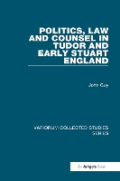 Book Cover for Politics, Law and Counsel in Tudor and Early Stuart England by John Guy