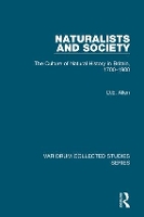 Book Cover for Naturalists and Society by D.E. Allen