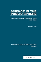 Book Cover for Science in the Public Sphere by Richard Yeo