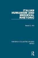 Book Cover for Italian Humanism and Medieval Rhetoric by Ronald G. Witt