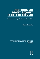 Book Cover for Histoire du droit savant (13e–18e siècle) by Robert Feenstra