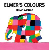 Book Cover for Elmer's Colours by David McKee