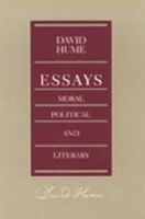 Book Cover for Essays -- Moral Political & Literary, 2nd Edition by David Hume