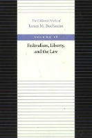 Book Cover for Federalism Liberty & the Law by James Buchanan