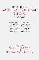 Book Cover for Readings in Medieval Political Theory: by Cary J. Nederman