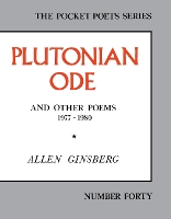 Book Cover for Plutonian Ode by Allen Ginsberg