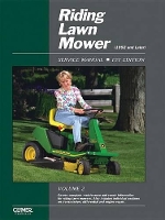 Book Cover for Riding Lawn Mower Service Manual by Haynes Publishing