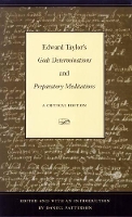 Book Cover for Edward Taylor's 