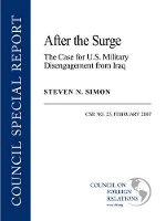 Book Cover for After the Surge by Steven N. Simon