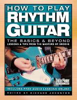 Book Cover for How to Play Rhythm Guitar by Richard Johnston