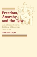 Book Cover for Freedom, Anarchy and the Law by Richard Taylor