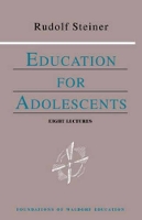 Book Cover for Education for Adolescents by Rudolf Steiner