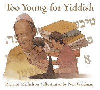 Book Cover for Too Young for Yiddish by Richard Michelson