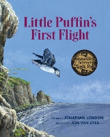 Book Cover for Little Puffin's First Flight by Jonathan London