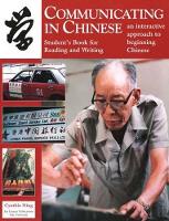 Book Cover for Communicating in Chinese: Reading and Writing by Cynthia Y. Ning