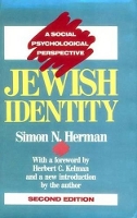 Book Cover for Jewish Identity by Simon N. Herman