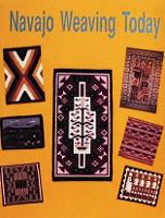 Book Cover for Navajo Weaving Today by Nancy N. Schiffer