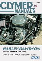 Book Cover for Harley-Davidson Shovelhead Motorcycle (1966-1984) Clymer Repair Manual by Haynes Publishing