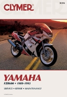 Book Cover for Yamaha FZR600 Motorcycle (1989-1993) Service Repair Manual by Haynes Publishing