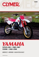 Book Cover for Yamaha YZ125-490 85-90 by Haynes Publishing