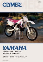 Book Cover for Yamaha YZ125-250 (1988-1993) & WR250Z (1991-1993) Motorcycle Service Repair Manual by Haynes Publishing