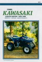 Book Cover for Kawasaki Lakota KEF300 ATV (1995-1999) Service Repair Manual by Haynes Publishing