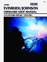 Book Cover for Evinrude/Johnson 5-70 HP 4-Stroke Outboards (1995-2001) Service Repair Manual by Haynes Publishing