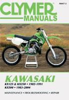 Book Cover for Kawasaki KX125/250 (1982-1991) & KX500 (1983-2004) Motorcycle Service Repair Manual by Haynes Publishing