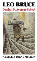 Book Cover for Death at St. Asprey's School by Leo Bruce