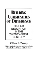 Book Cover for Building Communities of Difference by William G. Tierney