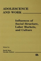 Book Cover for Adolescence and Work by David Stern