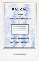 Book Cover for Gillette or the Unknown Masterpiece by 