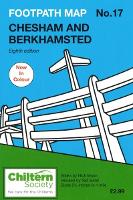 Book Cover for Footpath Map No. 17 Chesham and Berkhamsted by Nick Moon