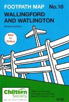 Book Cover for Chiltern Society Footpath Map No. 10 Wallingford and Watlington by Nick Moon