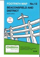 Book Cover for Chiltern Society Footpath Map No. 13 Beaconsfield and District by Nick Moon
