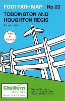 Book Cover for Footpath Map No. 23 Toddington and Houghton Regis by Nick Moon