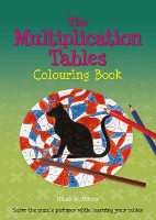 Book Cover for The Multiplication Tables Colouring Book by Hilary McElderry